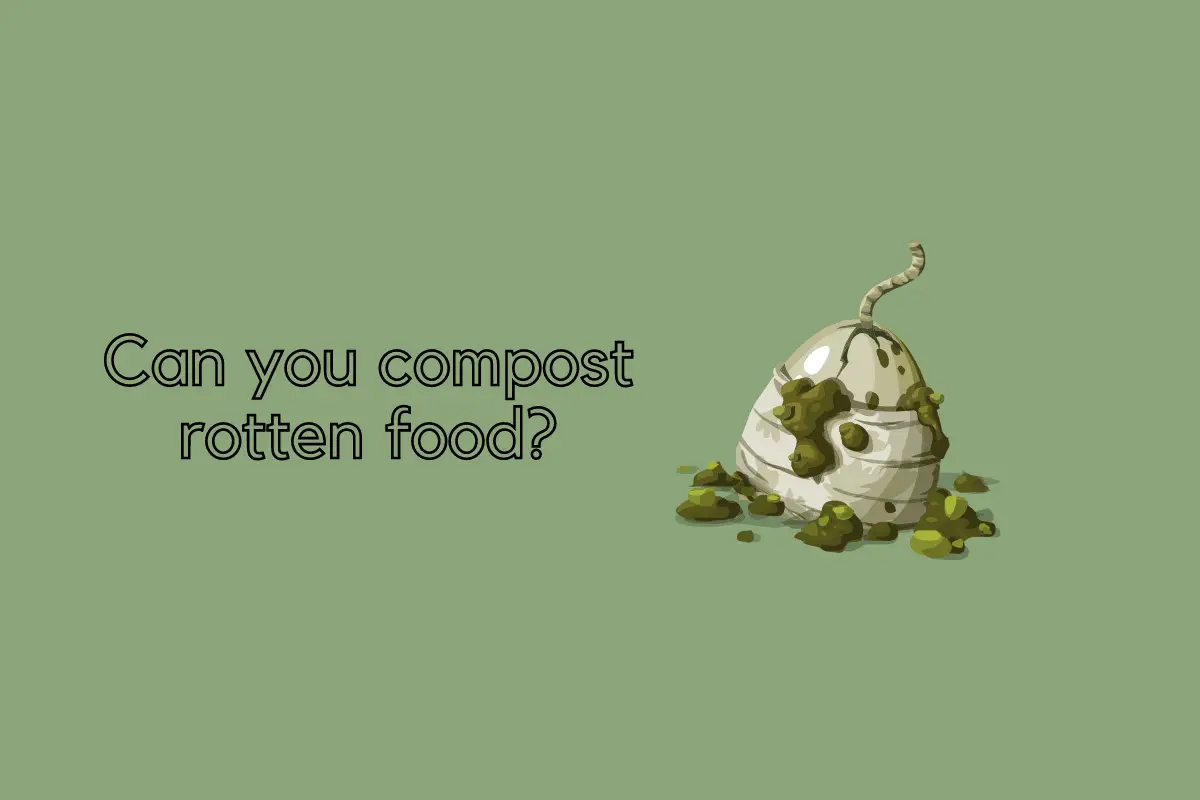 can you compost rotten food