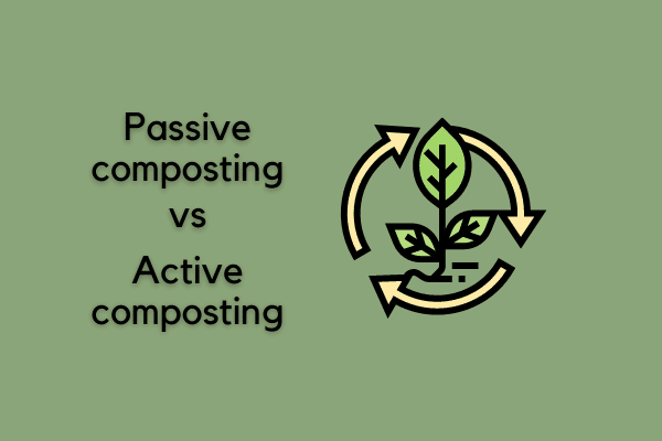 passive vs active composting